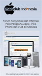 Mobile Screenshot of macclubindonesia.com